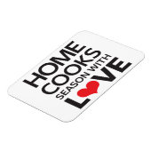 ホーム調理師シーズンと愛 マグネット (左側)