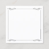 ホーム賛美は英語とヘブライ語の絵を描(ばちゃばちゃ)跳ねる コーリングカード (裏面)