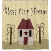 ホーム賛美シャワーカーテン シャワーカーテン (正面)