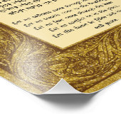 ホーム賛美ズヘブライ語ヴィンテージフィレンツェ フォトプリント            (角)