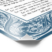 ホーム賛美ズヘブライ語ヴィンテージフィレンツェ フォトプリント            (角)