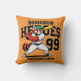 ホーム走ヒーロー赤パンダ隊 クッション