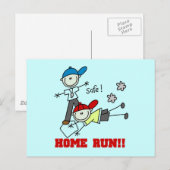 ホーム走ボーイズTシャツ&ギフト ポストカード (正面/裏面)