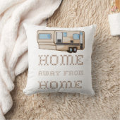 ホーム遠くにfromホーム クッション (ブランケット)