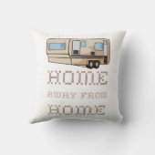 ホーム遠くにfromホーム クッション (裏面)