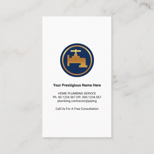 ホーム配管修理ツールフレーム 名刺 (裏面)