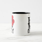 ホーム鍵ラルゴ11oz ツートーンマグカップ (中央)