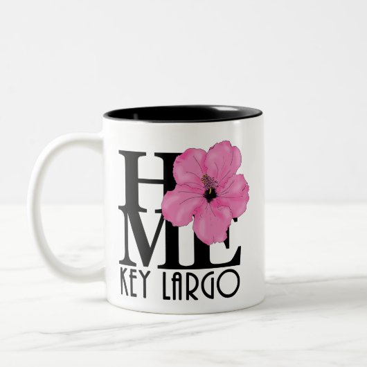 ホーム鍵ラルゴ11oz ツートーンマグカップ (左)