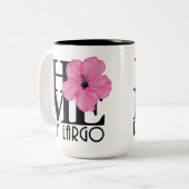 ホーム鍵ラルゴ15oz ツートーンマグカップ (正面左)