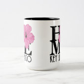 ホーム鍵ラルゴ15oz ツートーンマグカップ (中央)