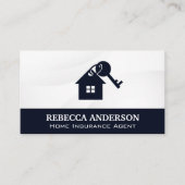 ホーム鍵ロゴ 名刺 (正面)