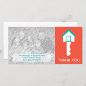 ホーム鍵 サンキューカード (正面/裏面)