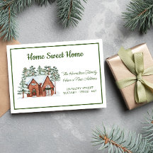 ホーム霜の降りたステッド新しいアドレス移動