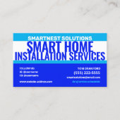 ホーム頭が切れるインストールサービス 名刺 (正面)