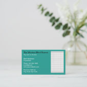 ホーム飾ウインドブラインド 名刺 (スタンド正面)