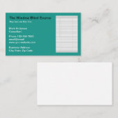 ホーム飾ウインドブラインド 名刺 (正面/裏面)