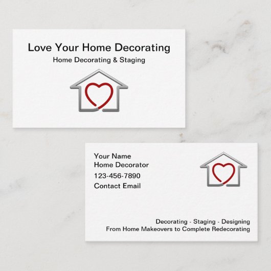 ホーム飾ズとエステート実在のステージング 名刺 (正面/裏面)