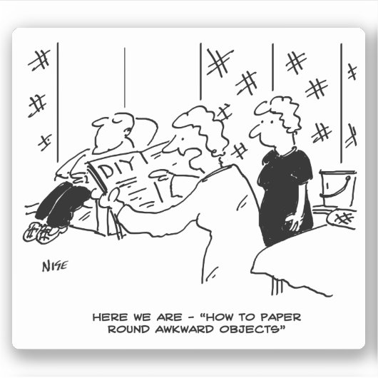 ホーム飾ズ漫画。 シール (正面)