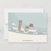 ホーム魅力的移動発表 案内状 (裏面)