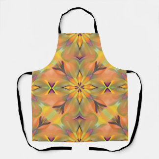 ホーム鮮やかデコールエプロン – ソフトカラーデジタルプリン エプロン