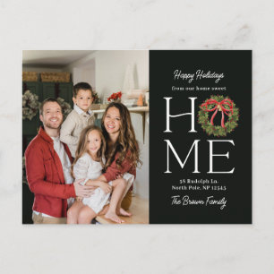 ホーム おめでとう 引っ越しのお知らせ ポストカード