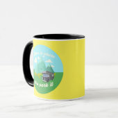 「ホーム」は駐車場所です。Vanlifeグラフィック#4 マグカップ (正面左)