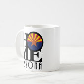 ホーム アリゾナ 11oz コーヒーマグカップ (正面左)