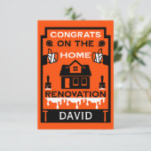 ホーム・インベンション おめでとう カード (スタンド正面)