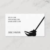 ホーム&オフィスクリーニング会社 名刺 (裏面)