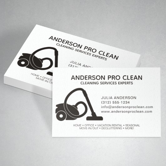 ホーム&オフィスプロフェッショナル清掃サービス 名刺