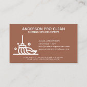 ホーム&オフィスProクリーニングサービステラコッタ 名刺 (正面)