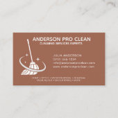 ホーム&オフィスProクリーニングサービステラコッタ 名刺 (正面)