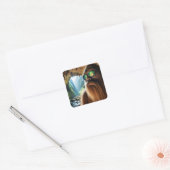 ホーム・オブ・サスカッチ スクエアシール (封筒)