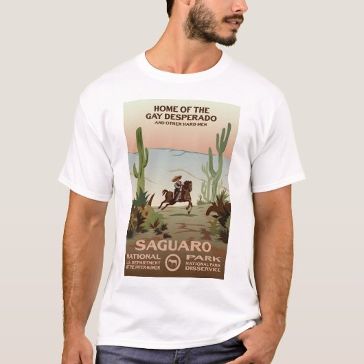 ホーム・オブ・ザ・ゲイ絶望 – 相模良国立公園 Tシャツ (正面)