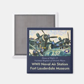 ホーム・オブ・フライト19 マグネット (正面/裏面)