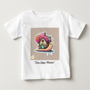 「ホーム・オン・マイ・バック」 ベビーTシャツ
