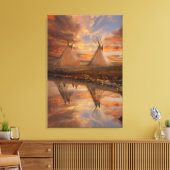 ホーム キャンバスプリント (インサイチュ (リビング))