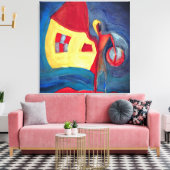 ホーム キャンバスプリント (インサイチュ (リビング))