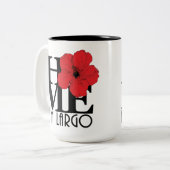 ホーム キー・ラルゴ 15oz ツートーンマグカップ (正面左)