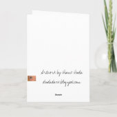 ホーム – グリーティングカード (裏面)