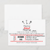 ホーム スイート ホーム ご招待 招待状 (正面/裏面)