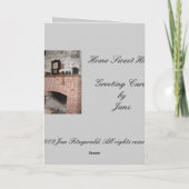 ホーム スイート ホーム カード (裏面)