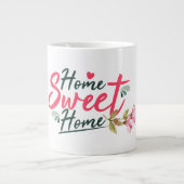ホーム スイート ホーム ジャンボコーヒーマグカップ (正面)