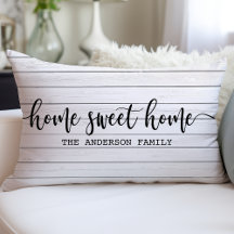 ホーム・スイート・ホーム ファームハウス風 レトロな木製のオーダーメイドデザイン