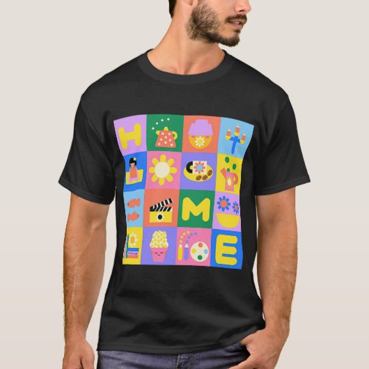ホーム・スイート・ホーム Tシャツ (正面)