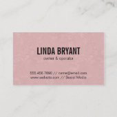 ホーム | ダスター 名刺 (裏面)