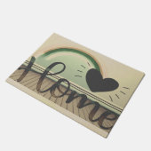 ホーム:ハートがDoormat ドアマット (アングル)