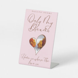 ホーム(ハート) 台座サイン