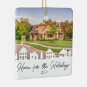 ホーム・フォー・ザ・ホリデー セラミックオーナメント (右)