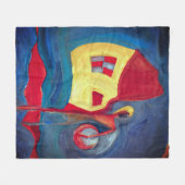 ホーム フリースブランケット (正面(横))